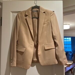 VINCE One-button Blazer In Praline size 2